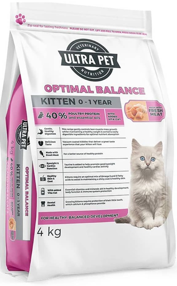 Ultra Pet Optimal Balance Kitten 4Kg