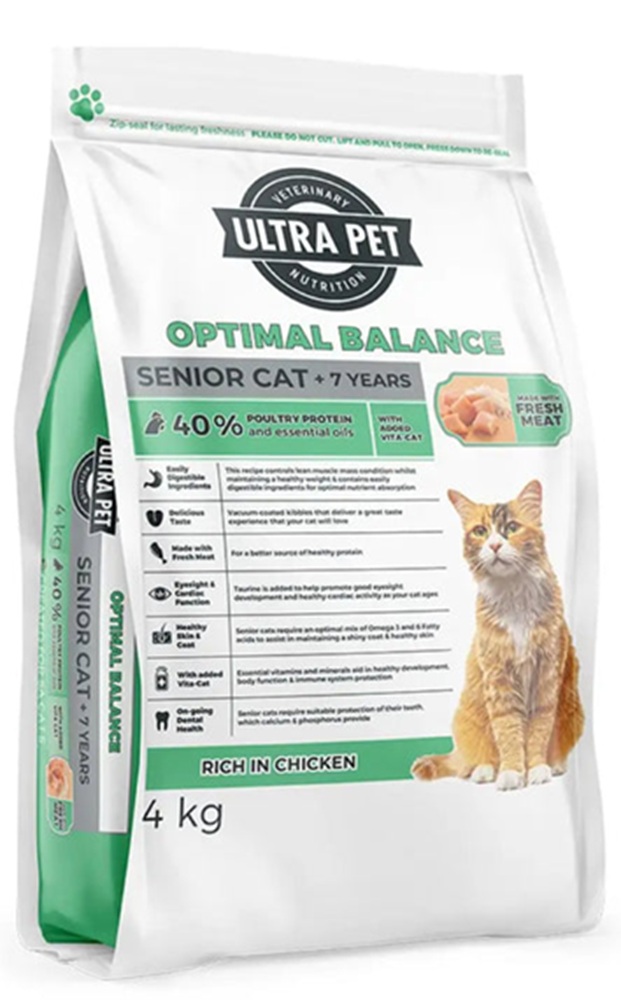 Ultra Pet Optimal Balance Senior 4Kg