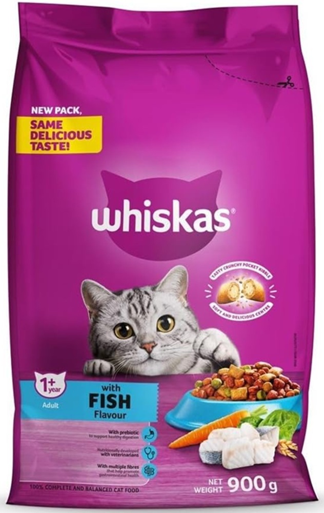 Whiskas Adult Ocean Fish 900G