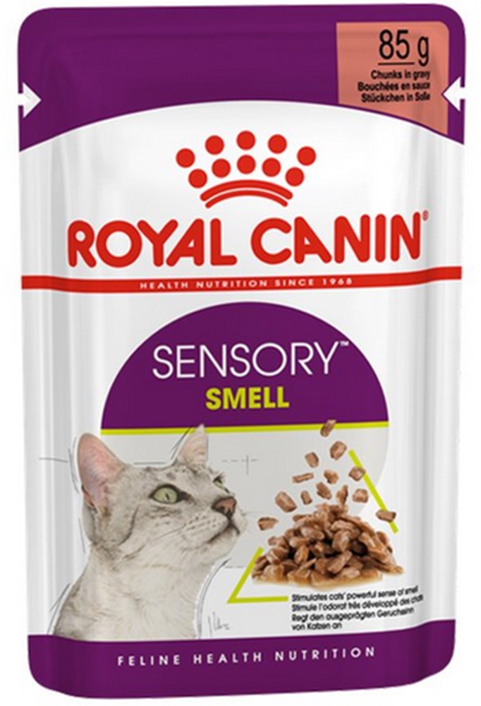 Royal Canin Sensory Smell Morsels In Gravy 85G