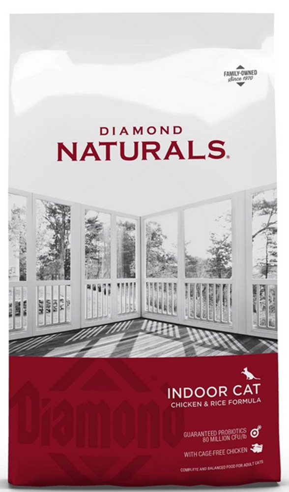 Diamond Naturals Indoor Cat Chicken With Rice 3Kg