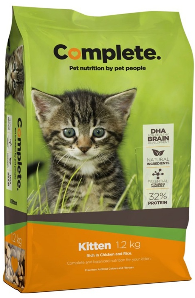 Complete Kitten Chicken & Rice 1.2Kg