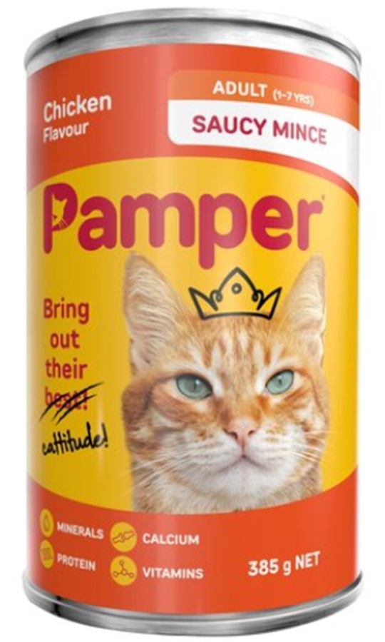 Pamper Adult Saucy Chicken Mince 385G