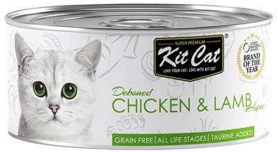 Kit Cat Deboned Chicken & Lamb 80G