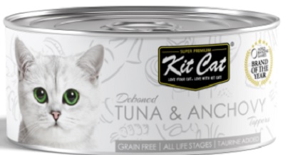 Kit Cat Deboned Tuna & Anchovy 80G