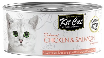 Kit Cat Deboned Tuna & Salmon 80G