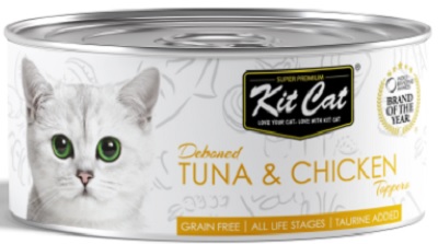 Kit Cat Deboned Tuna & Chicken 80G