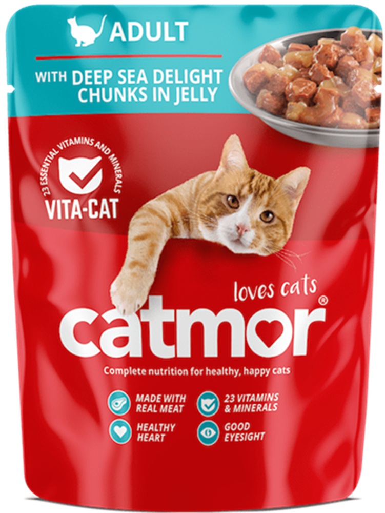 Catmor Adult Deep Sea Delights In Jelly 70G