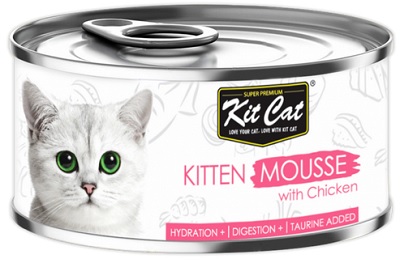 Kit Cat Kitten Mousse Chicken 80G