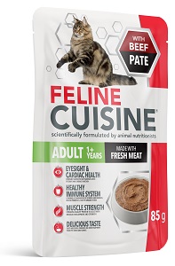 Feline Cuisine Beef Pate 85G