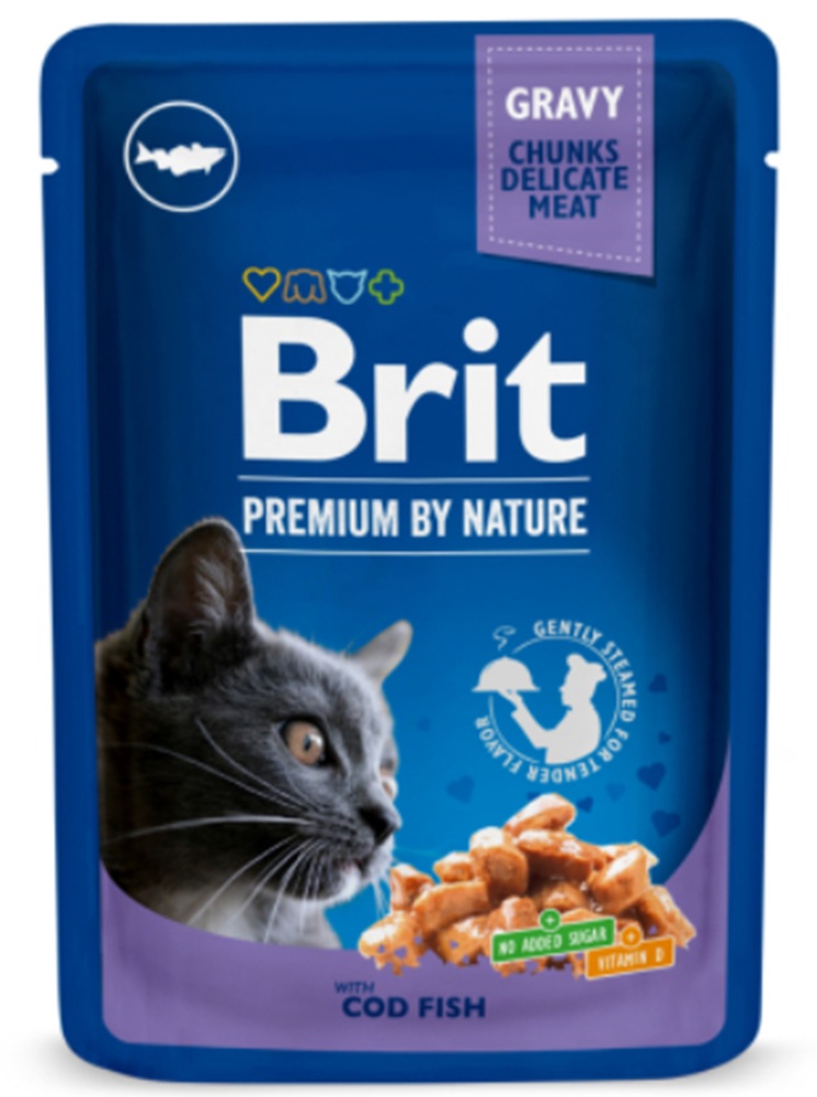 Brit Adult Cod Fish In Gravy 100G