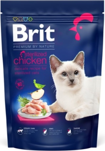 Brit Sterilized Adult Cat Chicken 800G