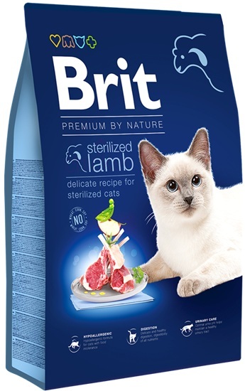 Brit Adult Sterilised Cat Lamb 800G