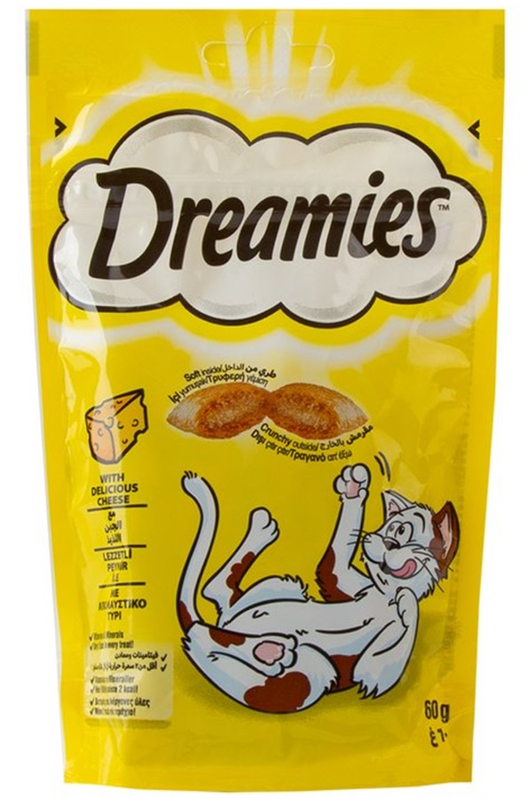 Dreamies Cheese Treats 60G