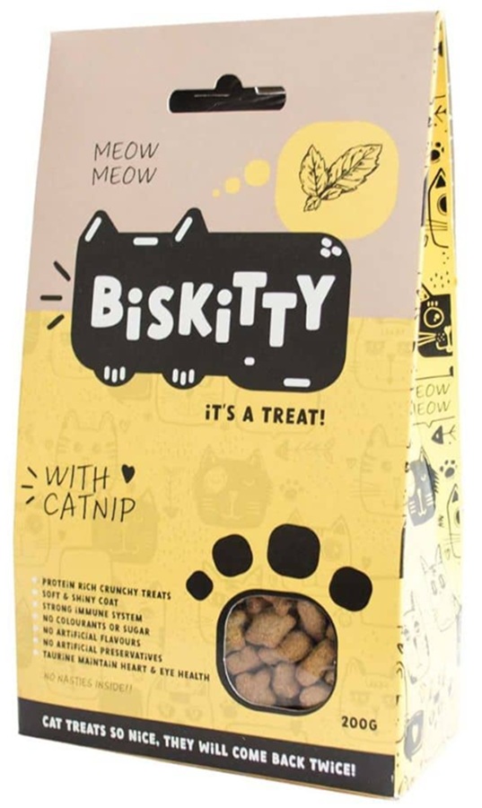 Biskitty Catnip Treats 200G