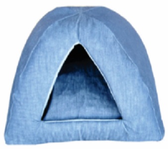 Akwa Cat Camper Demin Foam Bed 50X50X40Cm