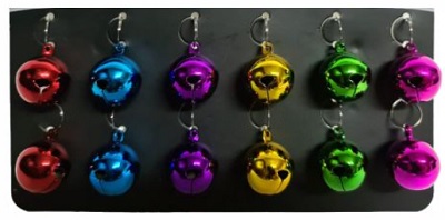 Daro Cat Collar Bells Metallic Asstd. 25Mm