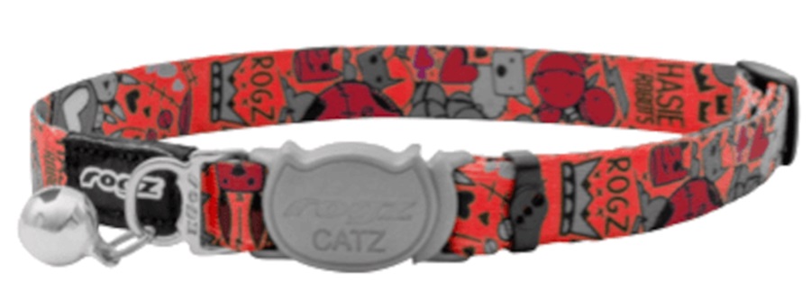 Rogz Fusion Safety Collar Robust Red 11Mmx20-30Cm