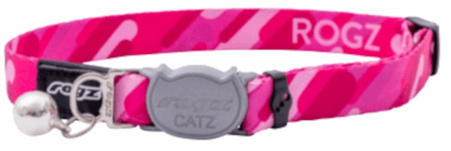 Rogz Fusion Safety Geo Pink 11Mmx20-30Cm
