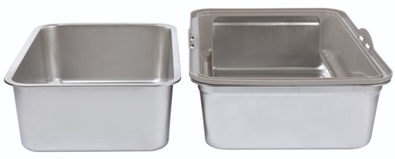 M-Pets Steelcare Litter Tray Stainless Steel Small 54Lx39Wx22H Cm