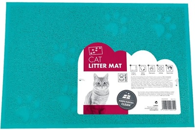 M-Pets Cat Litter Mat Turquoise 30X40Cm
