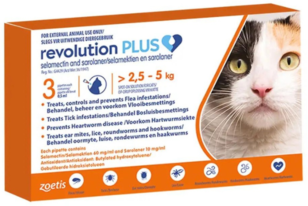 Revolution Plus 2.5-5Kg 3 Pipettes