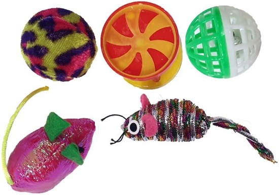 Marltons Play Pack With Catnip 5Pk