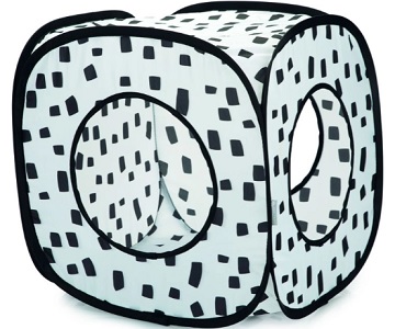 Beeztees Lupo Play House Black & White 35X35X35Cm