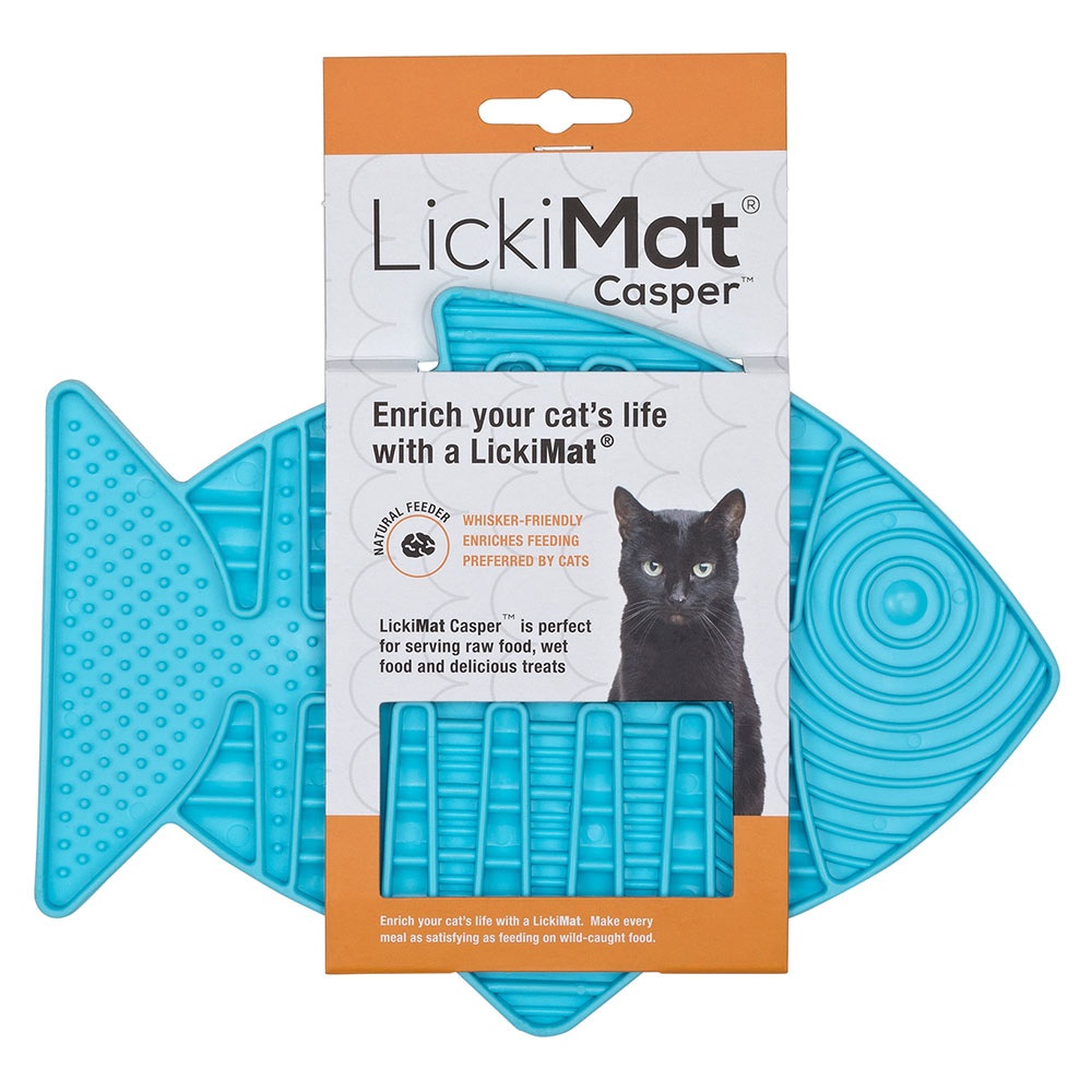 Lickimat Caspar Turquoise 22X15X1Cm