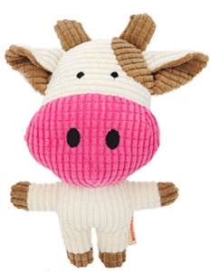 Wagit Plush Cow With Squeaker 17X12Cm
