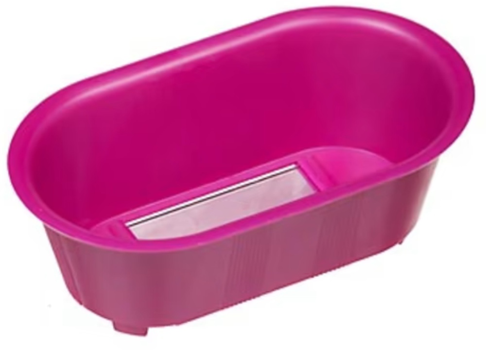 Daro Oval Bird Bath & Mirror Small Asstd. 14X8Cm