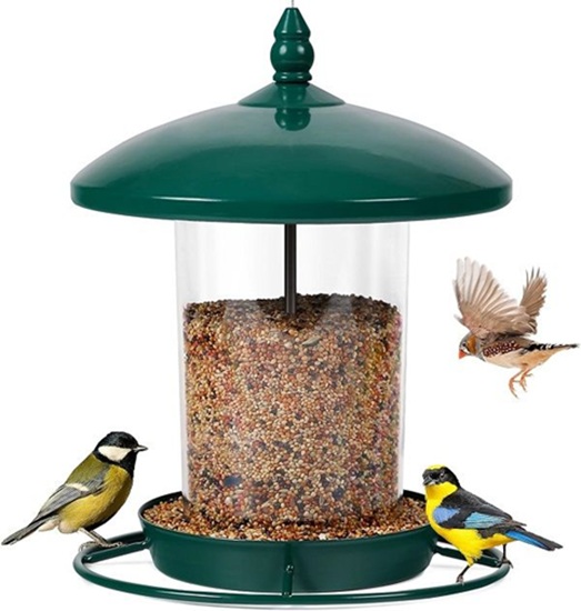 Marltons Wild Bird Feeder & 500G Seed 18X18X13Cm