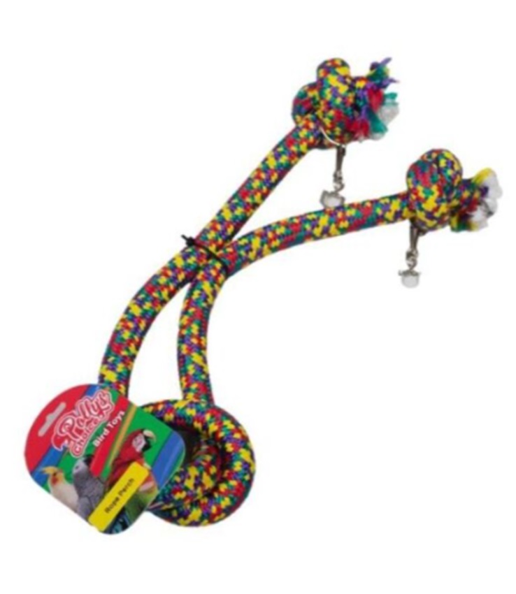 Polly's Choice Rope Perch Large