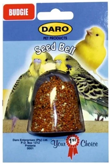 Daro Budgie Seed Bell 5X5X4.5Cm