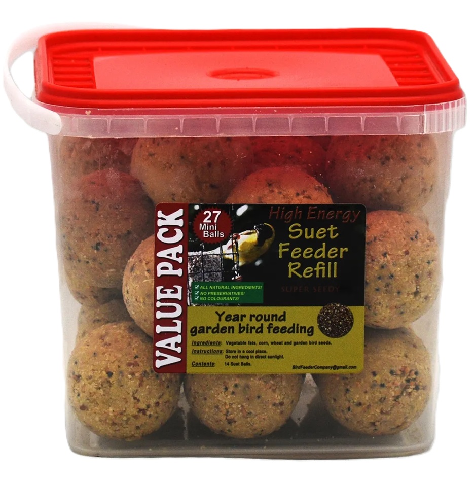 Sunbird 27 Mini Suet Balls Value Pack