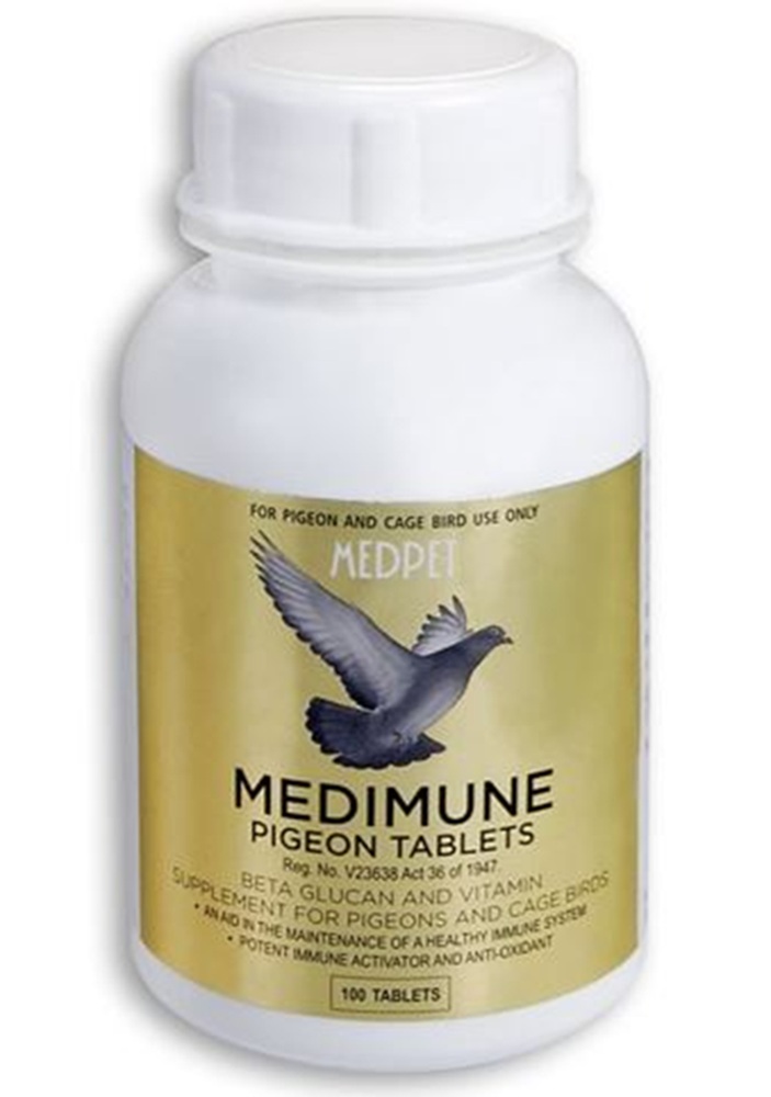 Medpet Medimune Pigeon 100 Tabs