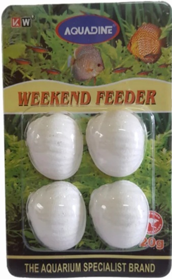 Aquadine Weekend Feeder Blocks 4Pk