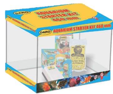 Daro Glass Tank Starter Kit 61.5X32.5X32.5Cm