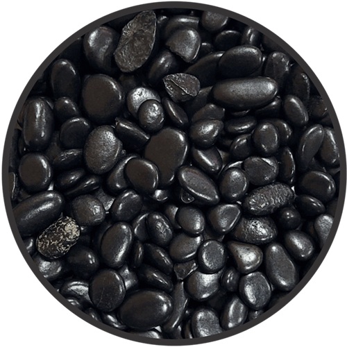Akwa Black Gloss Pebble 6-9Mm 2Kg