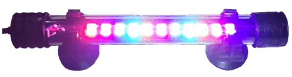 Akwa Fish Tank 18W Led Light Submersible Multi-Colour 1000Mm
