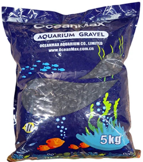Ocean Max Polished Pebble Black 2-4Mm 5Kg