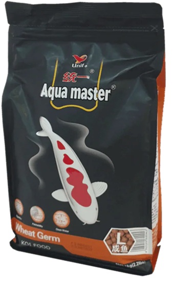 Aqua Master Wheat Germ Koi Food Large 1Kg