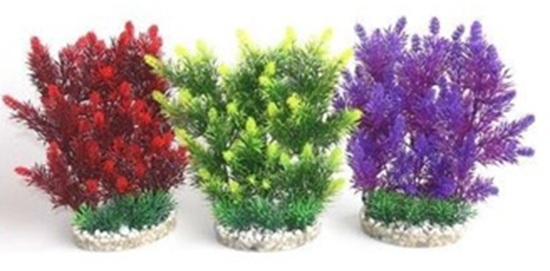 Sydeco Colourful Plastic Plant Asstd. 24Cm