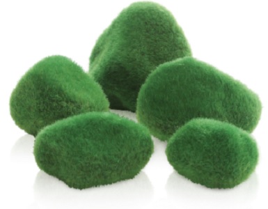 Biorb Decor Pebble Set Moss 5Pk