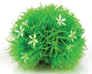 Biorb Green Plastic Flower Ball & Daisies 11X13Cm