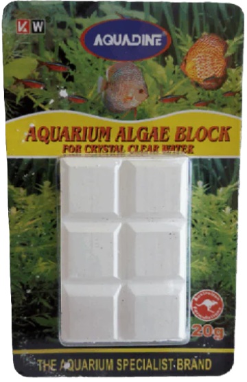 Aquadine Pond Algae Block 20G/6 Block 120Lt
