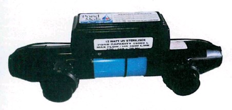 Ultra Zap Koi Uv Light Complete Sterilizer 15W