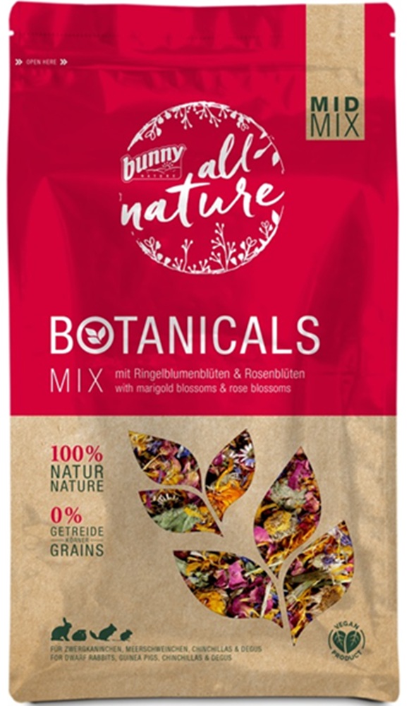 Bunny Nature Botanicals Mid Mix Marigold & Rose Blossoms 130G