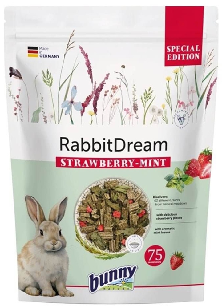 Bunny Nature Rabbit Dream Strawberry Mint 1.5Kg