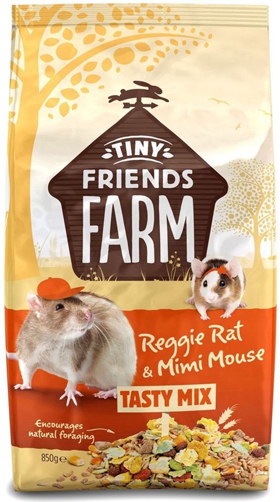 Tiny Friends Reggie Rat & Mimi Mouse Tasty Mix 850G
